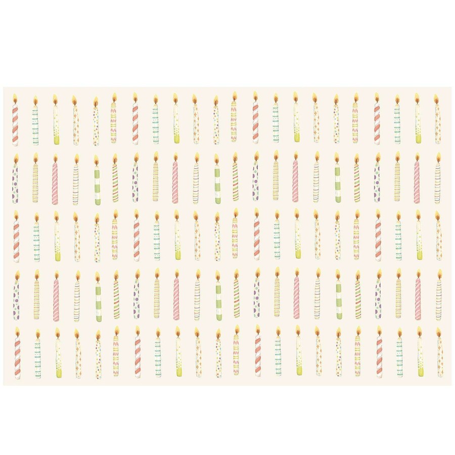 Hester & Cook Celebrate Birthday | Birthday Candles Placemat Sheets