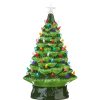 RAZ Home Accents | Vintage Lighted Tree With Timer, 17"
