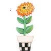 The Round Top Collection Focal Points | Elegant Zinnia Pot
