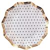 Sophistiplate Spring | Wavy Appetizer Bowl, Blanc & Noir