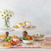 Hester & Cook Party Diy | Rattan Weave Serving Papers