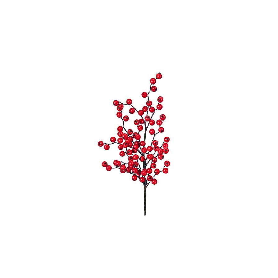 Regency Sprays | Deluxe Red Berry Spray, 24"