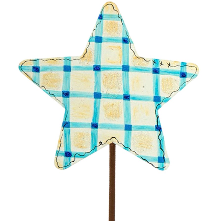 The Round Top Collection Wall Decor | Plaid & Daisy Stars