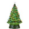 RAZ Figurines | Vintage Lighted Tree With Timer, 17"