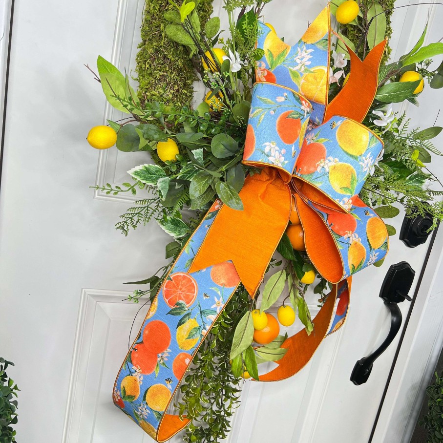 Miss Cayce's Spring | Squeeze The Day Wreath