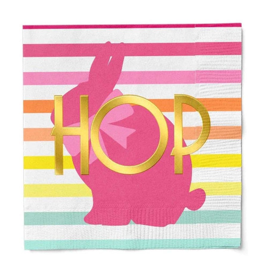 Sophistiplate Kitchen & Dining | Cocktail Napkin, Hoppy Easter