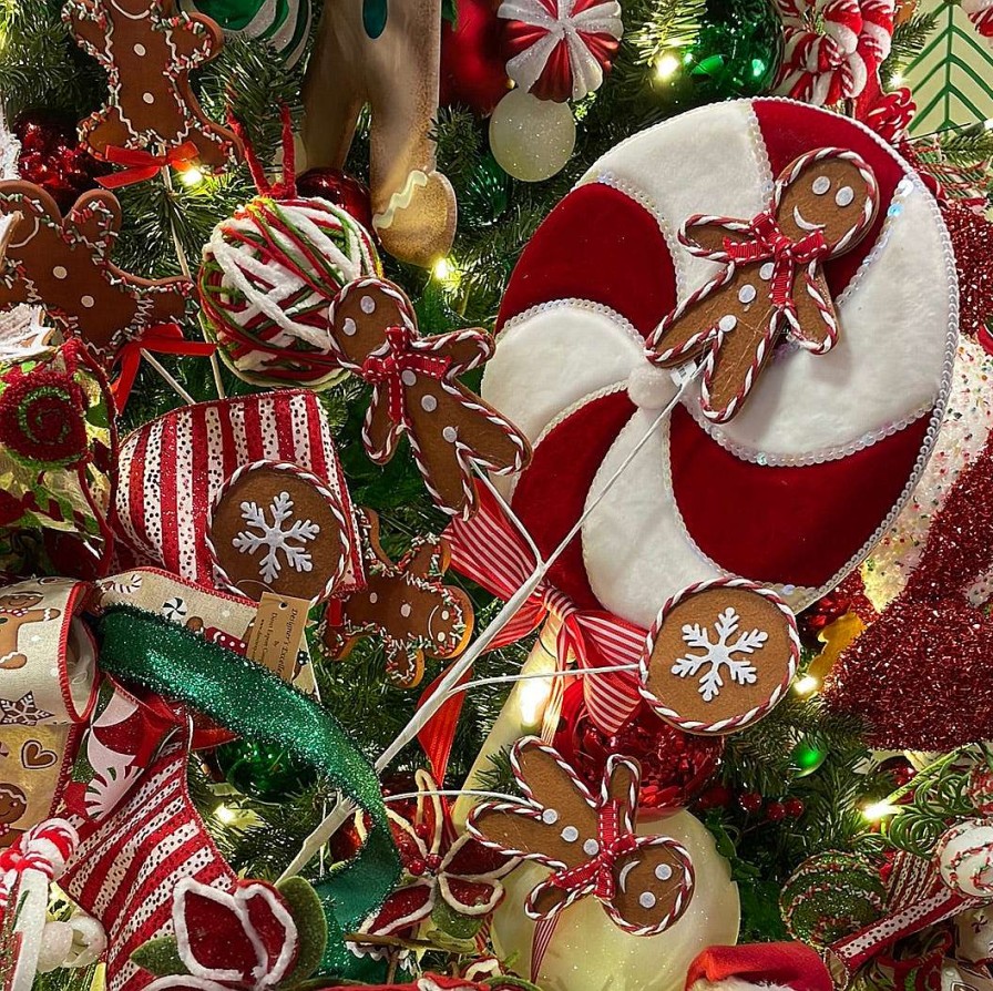 Direct Export Co. Floral | Gingerbread Spray