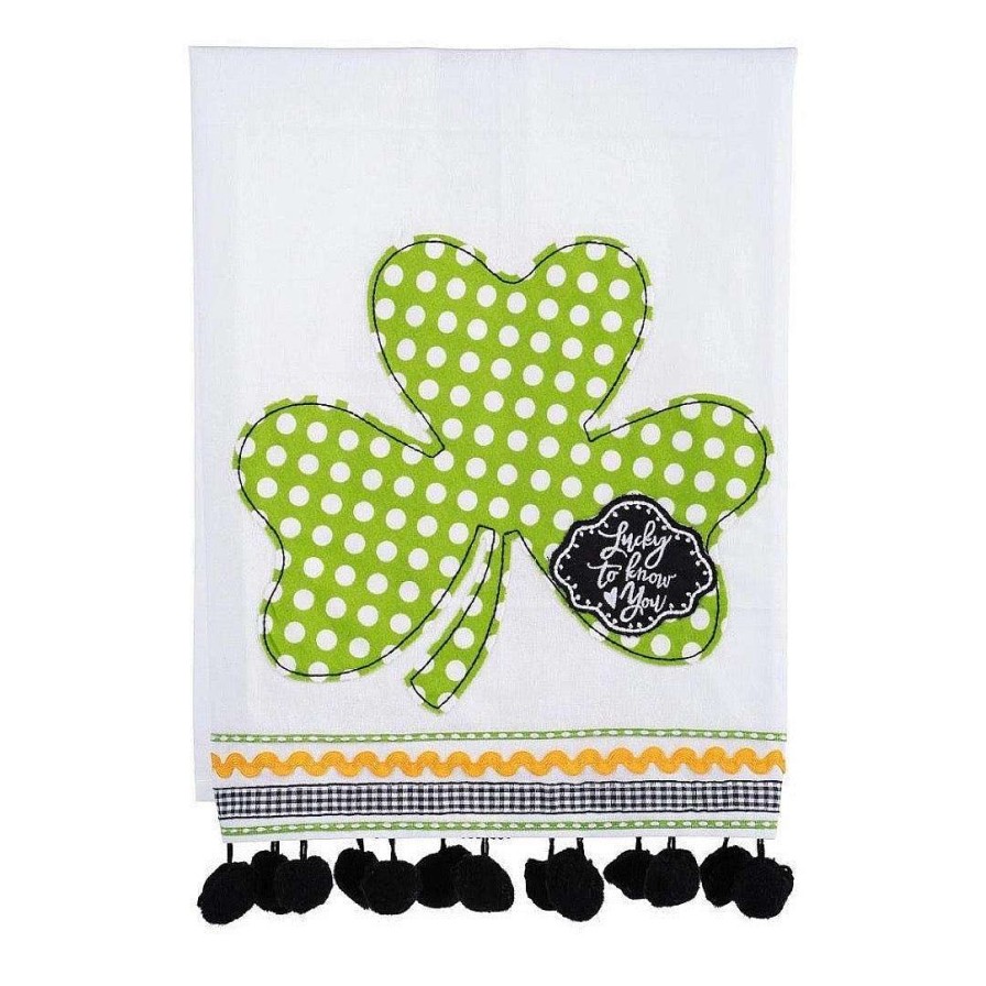 Glory Haus St. Patrick'S Day | Lucky To Know You Tea Towel