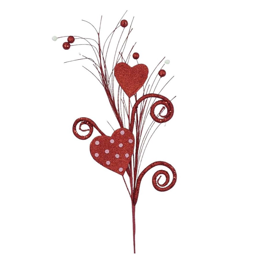 Liberty Floral Sprays | Polka Dot Heart Spray