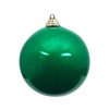Farrisilk St. Patrick'S Day | Emerald Green Candy Apple Ball Ornament, 6"