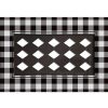 Evergreen Rugs & Mats | Flocked Check Sassafras Mat Tray