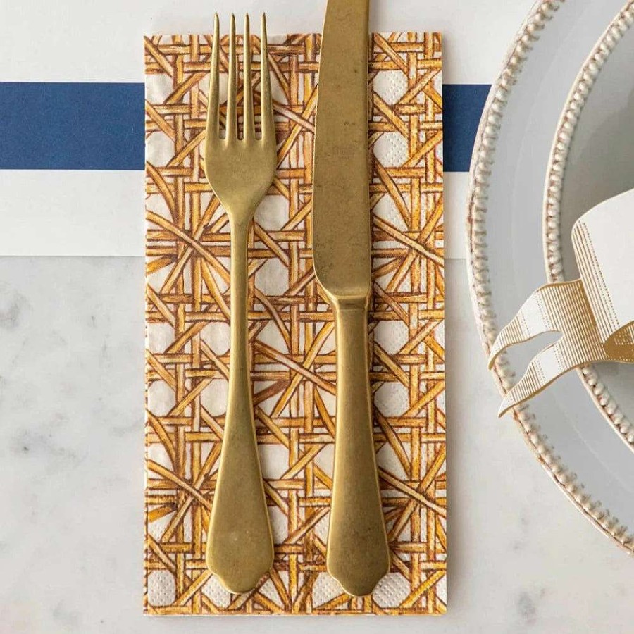 Hester & Cook Party Diy | Rattan Weave Guest Napkin Set