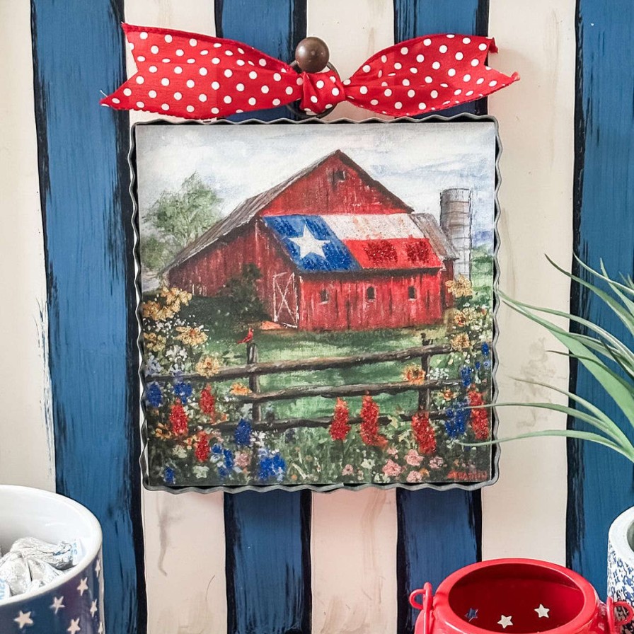 The Round Top Collection Wall Decor | Texas Barn Mini Gallery Art