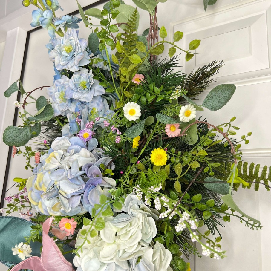 Miss Cayce's Door Decor | In Full Bloom Teardrop