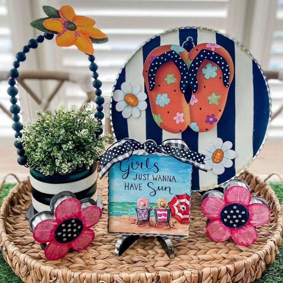 The Round Top Collection Wall Decor | Girls Just Wanna Have Sun Mini Gallery Art