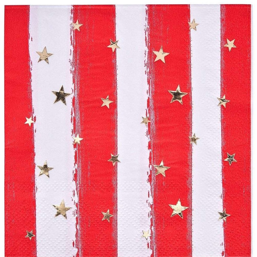 Sophistiplate Party Diy | Cocktail Napkin, Patriotic Confetti