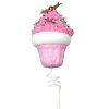 LIBERTY FLORAL Picks | Pink Cupcake Pick