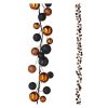 RAZ Garlands | Orange And Black Halloween Ball Garland 6'