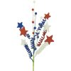 Liberty Floral Sprays | Red, White And Blue Star Ball & Twist Spray