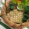 Hester & Cook Party Diy | Rattan Weave Cocktail Napkin Set
