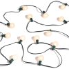 RAZ Lights | Connectable Matte Globe String Light, 15'