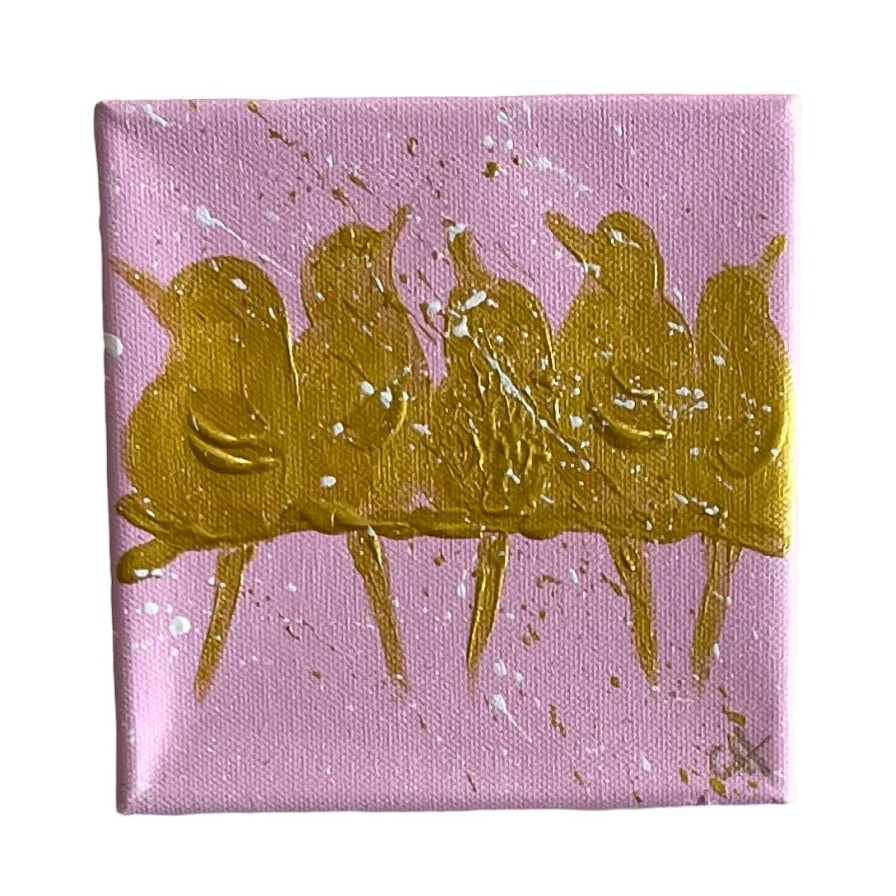 CYTA Art Spring | Golden Birds Art, Mini