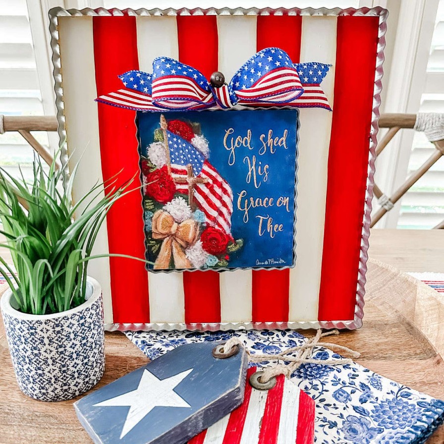 The Round Top Collection Wall Decor | Hamilton "His Grace On Thee" Mini Gallery Art