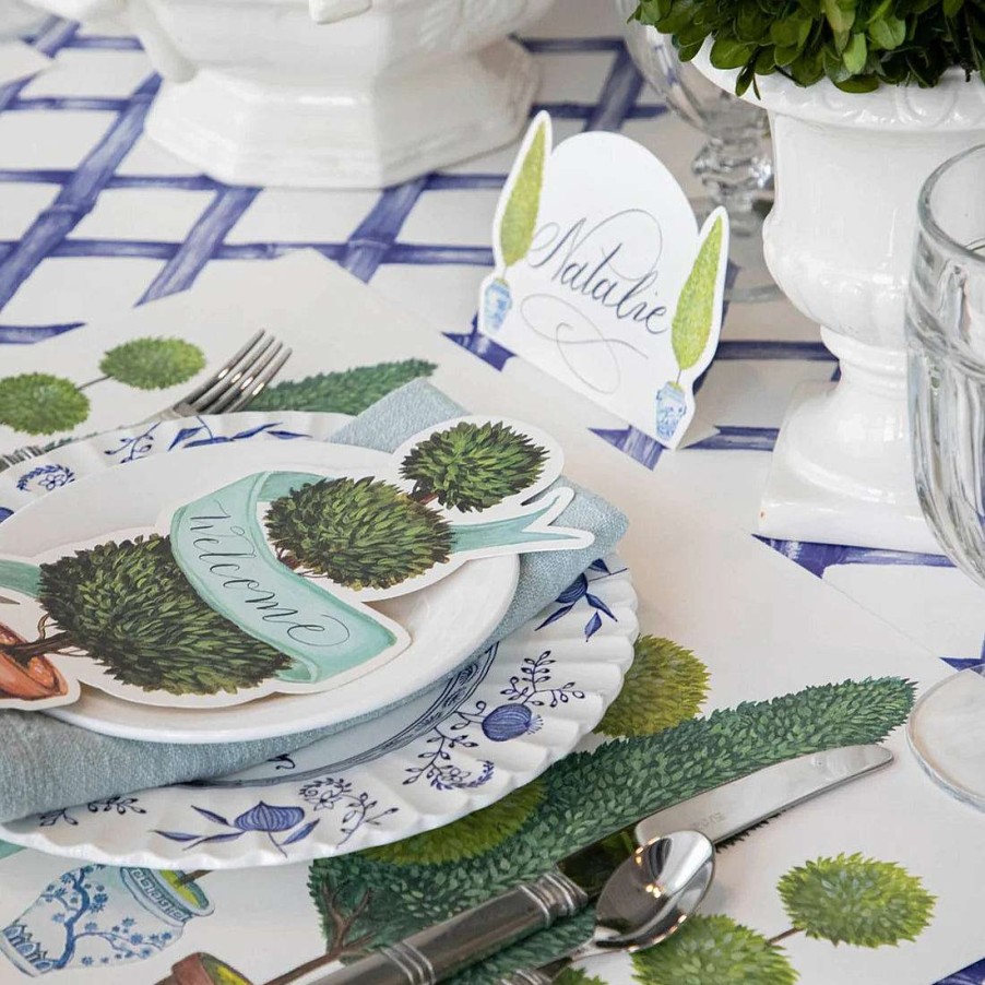 Hester & Cook Kitchen & Dining | Topiary Garden Placemat Sheets