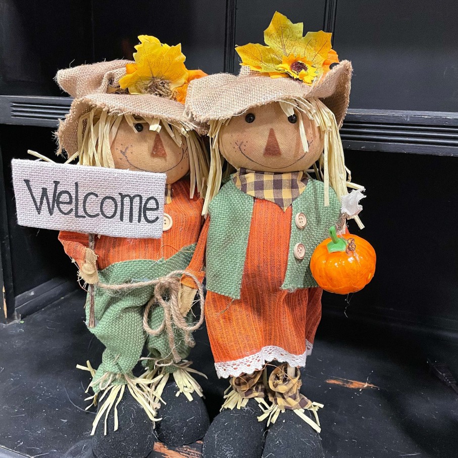 Liberty Floral Focal Points | Girl Scarecrow Standing