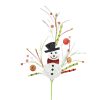 Craig Bachman Floral | Snowman Sequin Twig Pick