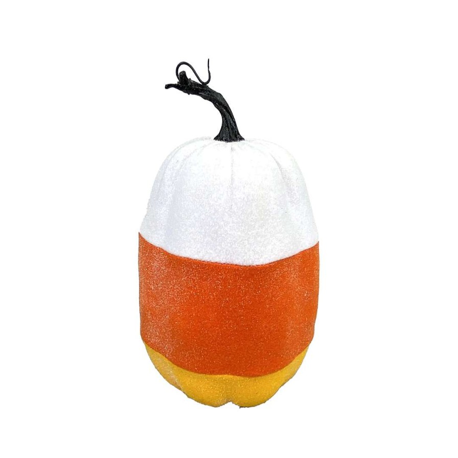 Liberty Floral Focal Points | Candy Corn Pumpkin-Large