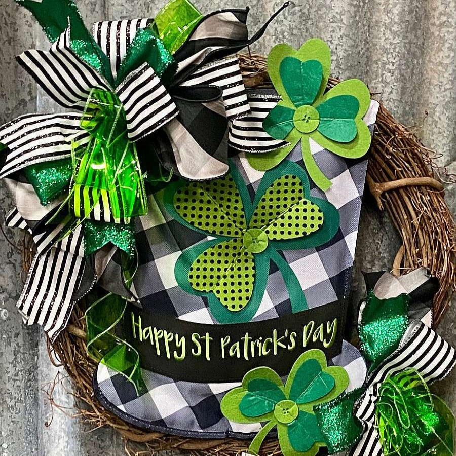 Farrisilk St. Patrick'S Day | Emerald So Mod Ribbon, 2.5"X10Yd