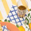 Hester & Cook Spring | Blue Lattice Cocktail Napkin Set