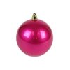 Farrisilk Ball Ornaments | Fuchsia Candy Apple Ball Ornament, 6"