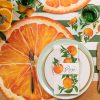 Hester & Cook Party Diy | Orange Orchard Guest Napkin Set