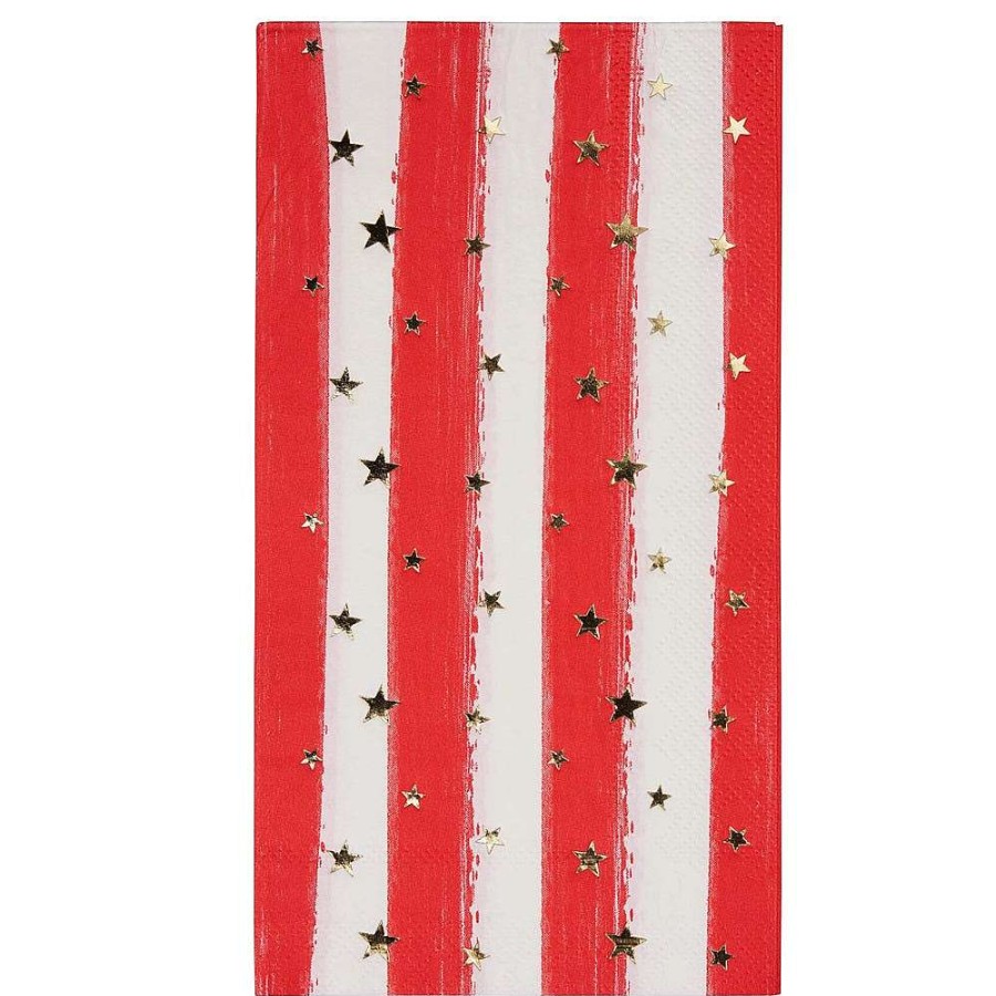 Sophistiplate Kitchen & Dining | Guest Towel, Patriotic Confetti