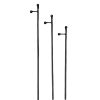 The Round Top Collection Table Decor | Mini Gallery & Charm Stake, Black
