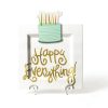 Happy Everything Kitchen & Dining | White Stripe Square Big Entertaining Platter By Happy Everything!