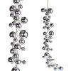 RAZ Garlands | 4', Silver Ball Garland