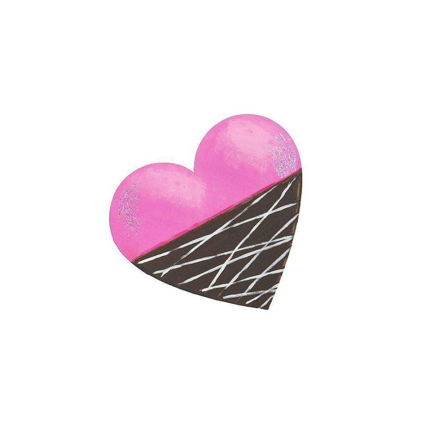 The Round Top Collection Wall Decor | Chocolate Dipped Heart Magnet