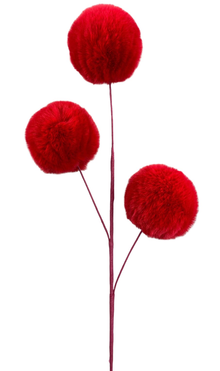 Liberty Floral Floral | Red Faux Fur Spray