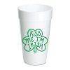 Sip Hip Hooray Party Diy | Kiss Me I'M Irish Foam Cups
