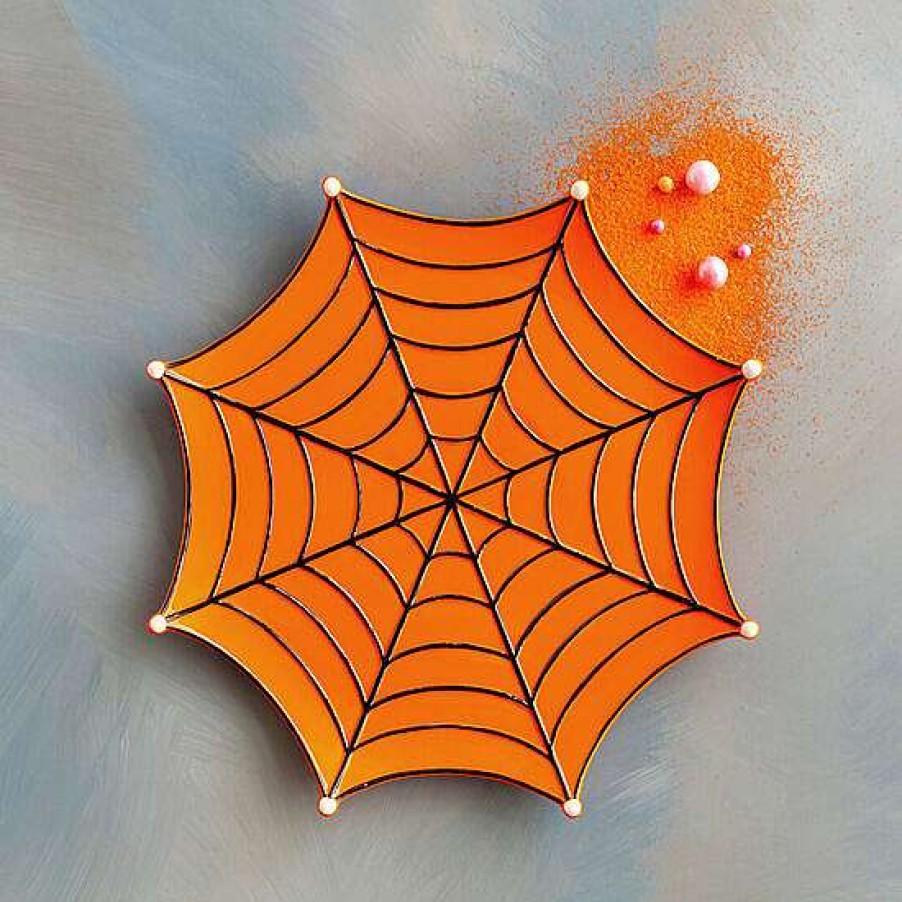 Glitterville Kitchen & Dining | Spider Web Tray By Glitterville