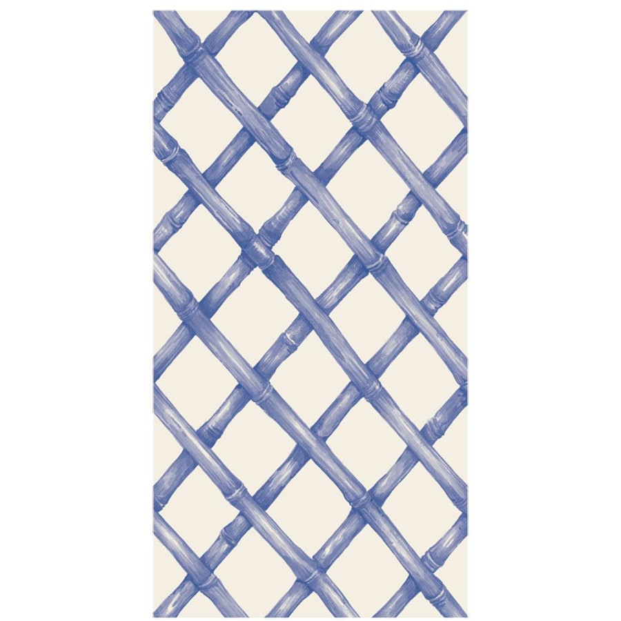 Hester & Cook Spring | Blue Lattice Guest Napkin Set
