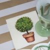 Hester & Cook Spring | Topiary Cocktail Napkin Set