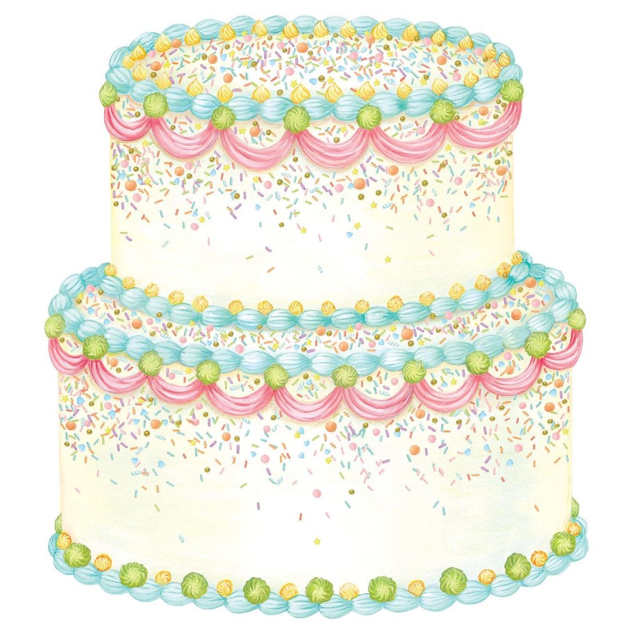 Hester & Cook Party Diy | Die-Cut Birthday Cake Placemat Sheets
