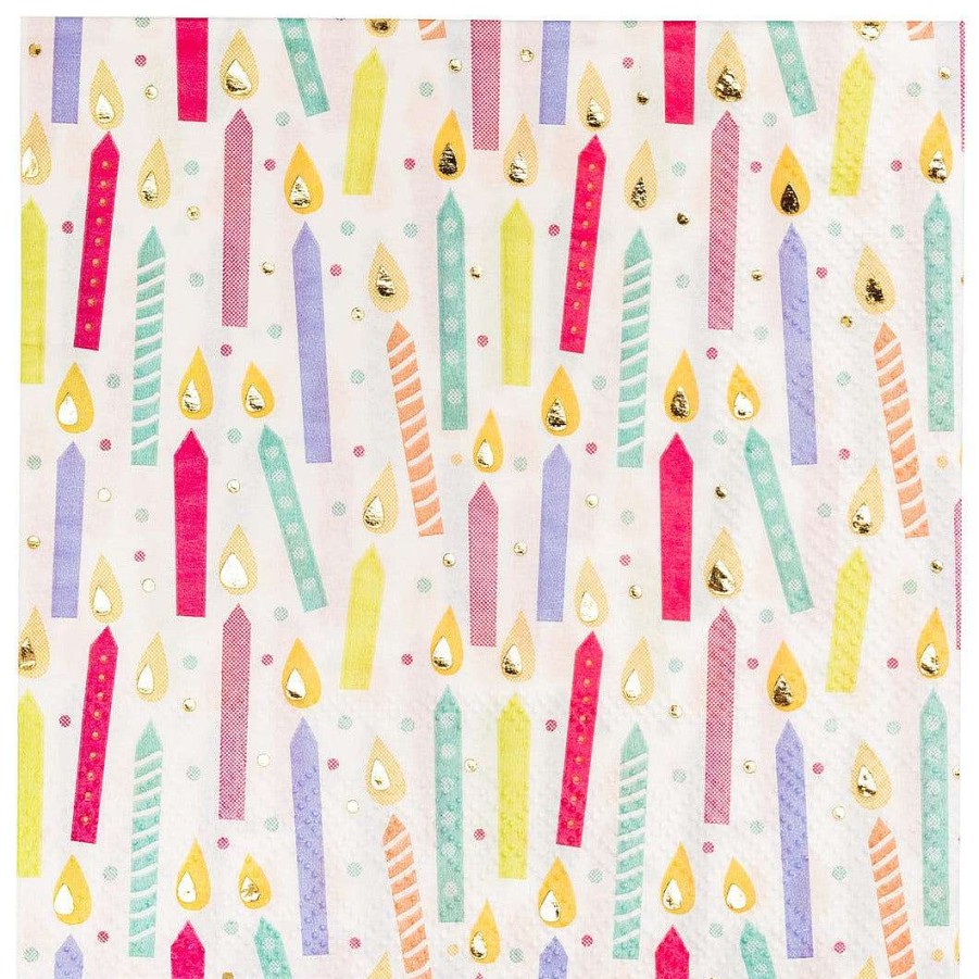 Sophistiplate Party Diy | Cocktail Napkin, Birthday Candles