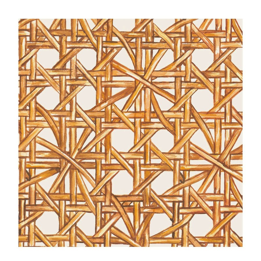 Hester & Cook Party Diy | Rattan Weave Cocktail Napkin Set