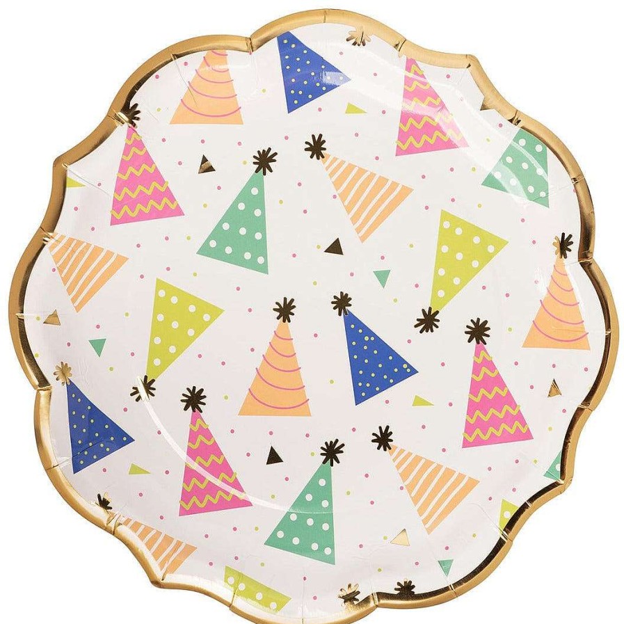Sophistiplate Party Diy | Dinner Plate, Birthday Hats