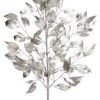 Mark Roberts Floral | Platinum Laurel Leaf Spray, 25"
